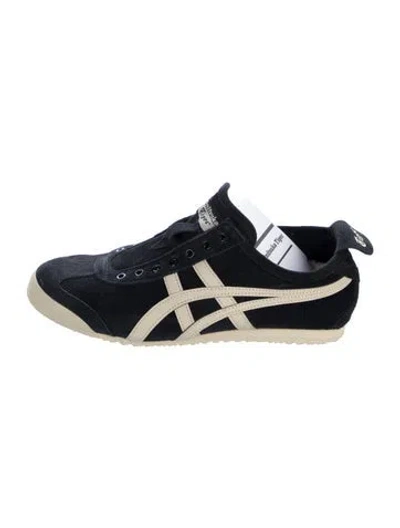 Pre-owned Onitsuka Tiger Suede Sneakers In Blue