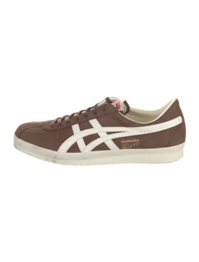 Pre-owned Onitsuka Tiger Suede Sneakers In Brown