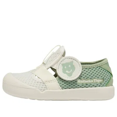 Onitsuka Tiger (td)  Mexico 66 Sandal 'dark Jade Cream' In White