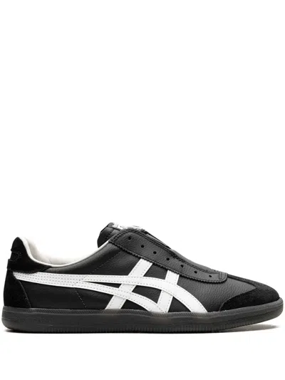 ONITSUKA TIGER TIGER TOKUTEN "BLACK/WHITE" SLIP-ON SNEAKERS
