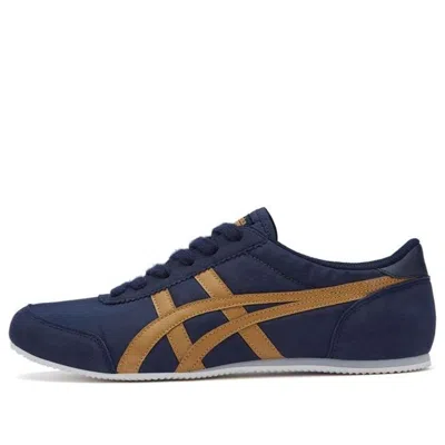 Onitsuka Tiger Track Trainer 'navy Brown' In Blue
