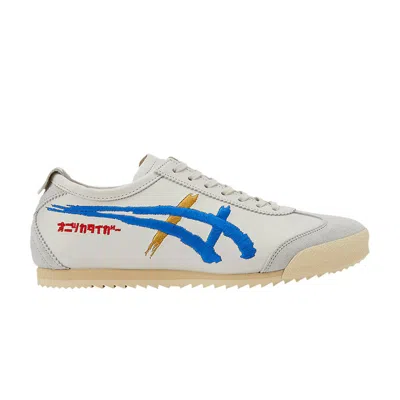 Pre-owned Onitsuka Tiger Wmns Mexico 66 Deluxe 'katakana - White Directoire Blue'