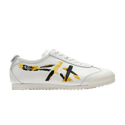Pre-owned Onitsuka Tiger Wmns Mexico 66 Deluxe 'nishikigoi - White Vibrant Yellow'