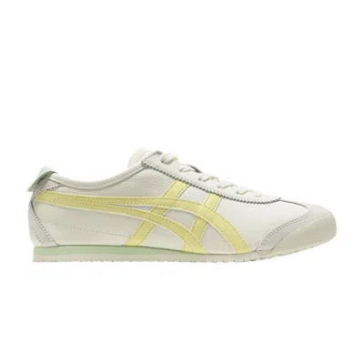 Pre-owned Onitsuka Tiger Wmns Mexico 66 'ivory Acid Yellow' In Cream