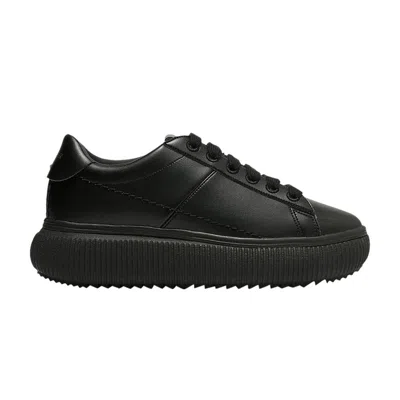 Pre-owned Onitsuka Tiger Wmns Otiger Court 'triple Black' | Women's Size 5
