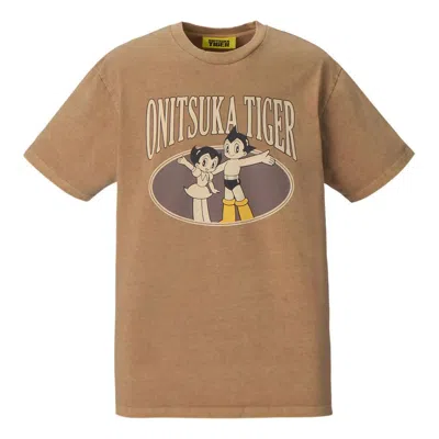 Onitsuka Tiger X Astro Boy Printed Short Sleeved Top 'brown'