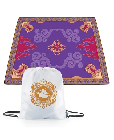 Oniva Disney Aladdin Impresa Picnic Blanket, 60" X 50" In Purple
