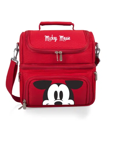 Oniva Disney Mickey Mouse 10 Liter Pranzo Lunch Bag Cooler With Utensils In Red