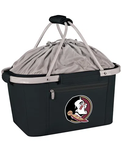 Oniva Dnu Discontinued Dnu/inactive  Metro Basket Collapsible Cooler Tote- Florida State Seminoles In Black