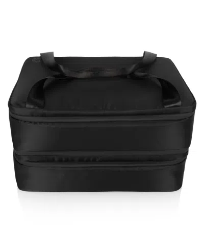 Oniva Double Decker 21 Bottle Insulated Casserole Tote Bag In Black