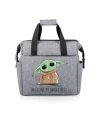 Oniva Mandalorian The Child On The Go Snacks Out Lunch Cooler Bag In Heathered Gray