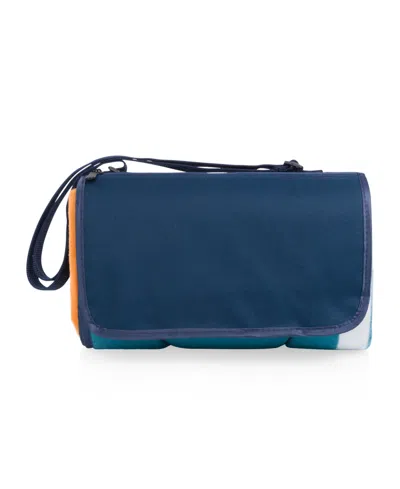 Oniva Outdoor Picnic Blanket Tote In Blue
