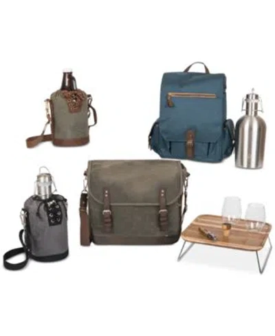 Oniva Picnic Time Growler Beverage Tote Collection In Black