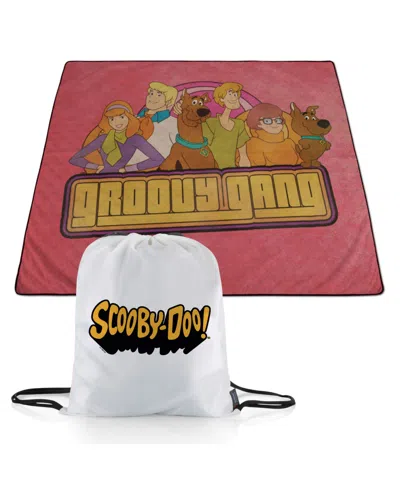 Oniva Scooby Doo Impresa Picnic Blanket, 60" X 50" In Red