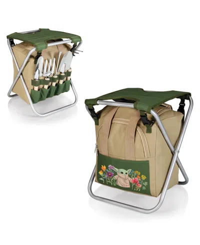 Oniva Star Wars Mandalorian Grogu 15.5" Gardener Folding Seat With Tools In Multi