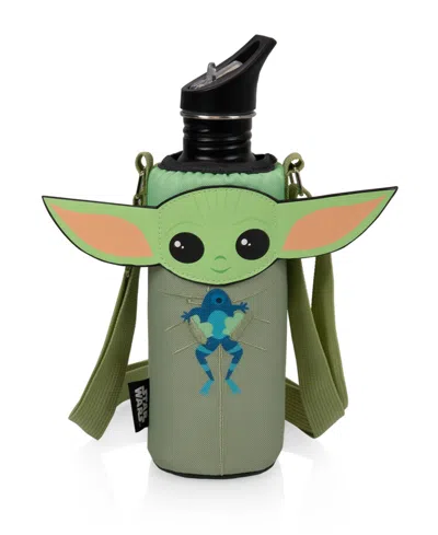 Oniva Star Wars Mandalorian Grogu Bottle Cooler Tote Set, 24 Oz. In Green