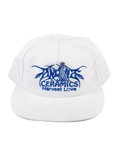 Pre-owned Online Ceramics Baseball Cap In White