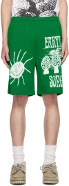 Online Ceramics Green 'earth Song' Shorts In Green