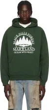 Online Ceramics Green The Blair Witch 'black Hills Forest Map' Hoodie In Green