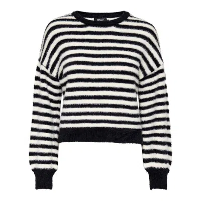 Only Black And White Acrylic Tops & T-shirt In Multi