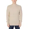 Only & Sons Beige Acrylic Men's Sweater