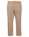 Only & Sons Man Cropped Pants Light Brown Size 33w-32l Cotton In Beige