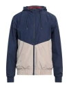 Only & Sons Man Jacket Navy Size M Polyester In Navy