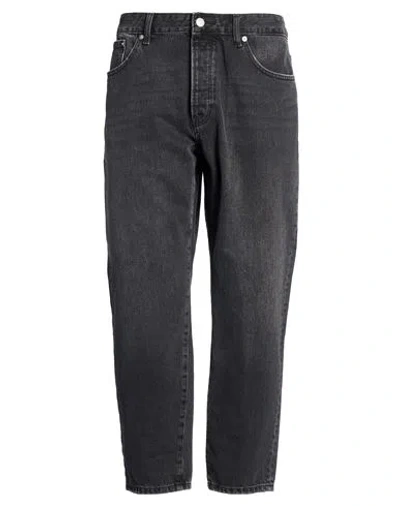 Only & Sons Man Jeans Black Size 36w-32l Cotton, Recycled Cotton