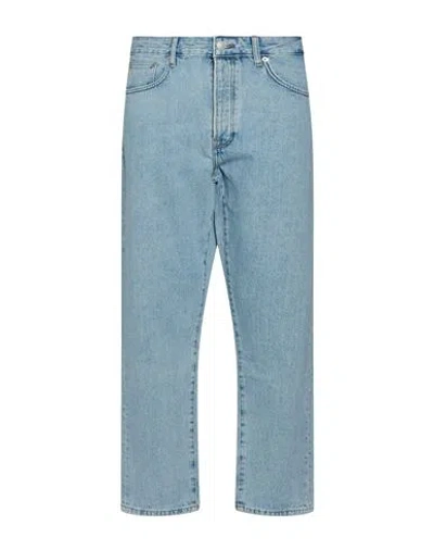 Only & Sons Man Jeans Blue Size 28w-32l Cotton, Recycled Cotton