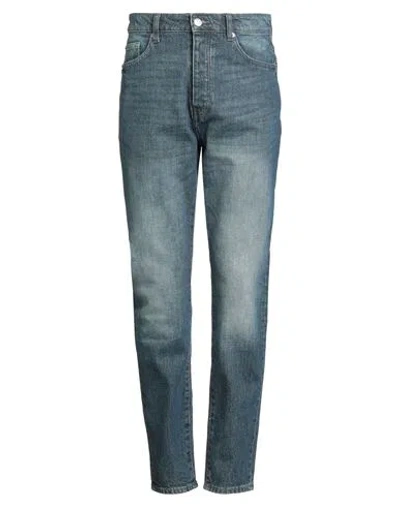 Only & Sons Man Jeans Blue Size 30w-32l Cotton, Recycled Cotton, Elastane