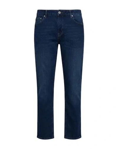 Only & Sons Man Jeans Blue Size 31w-32l Recycled Cotton, Polyester, Cotton, Viscose, Elastane