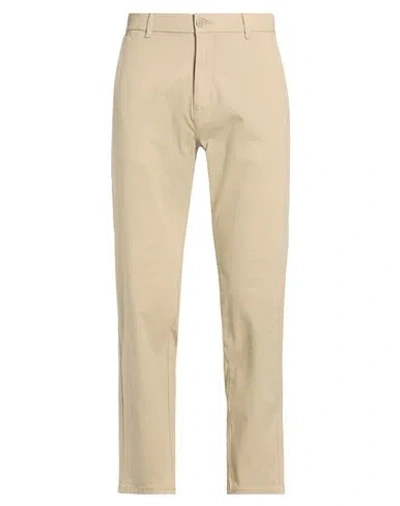 Only & Sons Man Pants Beige Size 32 Cotton, Elastane In Neutral