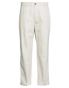 Only & Sons Man Pants Light Grey Size 36w-32l Cotton In White
