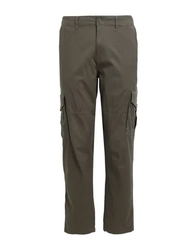 Only & Sons Man Pants Military Green Size 31w-32l Cotton, Recycled Cotton, Elastane