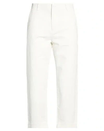 Only & Sons Man Pants White Size 33w-32l Cotton, Elastane