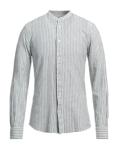Only & Sons Man Shirt Green Size S Linen, Cotton, Recycled Cotton