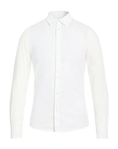 Only & Sons Man Shirt White Size Xs Linen, Cotton, Recycled Cotton