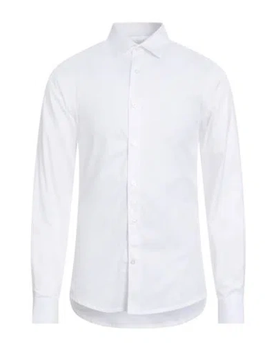 Only & Sons Man Shirt White Size Xxl Cotton, Elastane