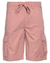 Only & Sons Man Shorts & Bermuda Shorts Antique Rose Size M Cotton In Pink