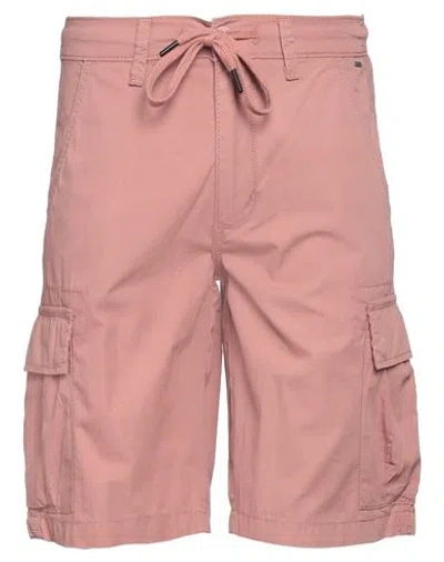 Only & Sons Man Shorts & Bermuda Shorts Antique Rose Size M Cotton In Pink