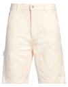 Only & Sons Man Shorts & Bermuda Shorts Beige Size Xxl Cotton In Beige