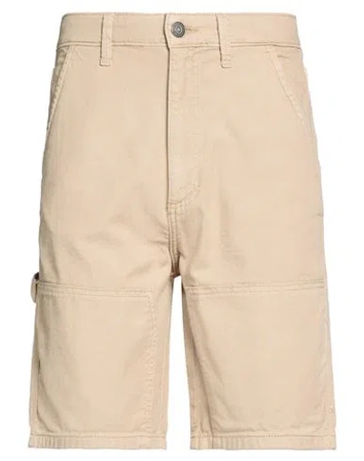 Only & Sons Man Shorts & Bermuda Shorts Beige Size Xs Cotton In Brown