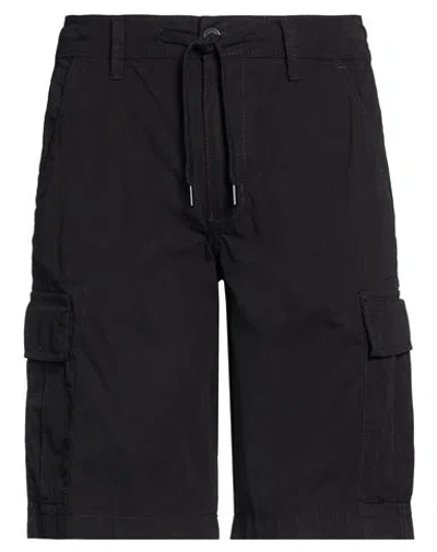 Only & Sons Man Shorts & Bermuda Shorts Black Size S Cotton