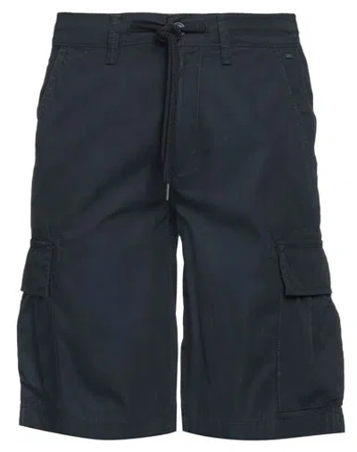 Only & Sons Man Shorts & Bermuda Shorts Navy Size M Cotton