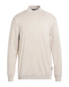 Only & Sons Man Turtleneck Beige Size Xl Livaeco By Birla Cellulose, Polyester In Beige