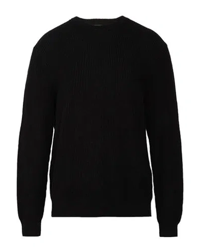 Only & Sons Man Sweater Black Size L Merino Wool, Nylon, Cotton