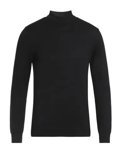 Only & Sons Man Turtleneck Black Size Xl Livaeco By Birla Cellulose, Polyester