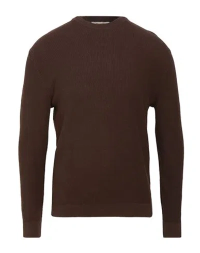 Only & Sons Man Sweater Chocolate Brown Size S Cotton