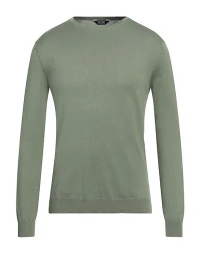 Only & Sons Man Sweater Green Size M Livaeco By Birla Cellulose, Polyester In Green