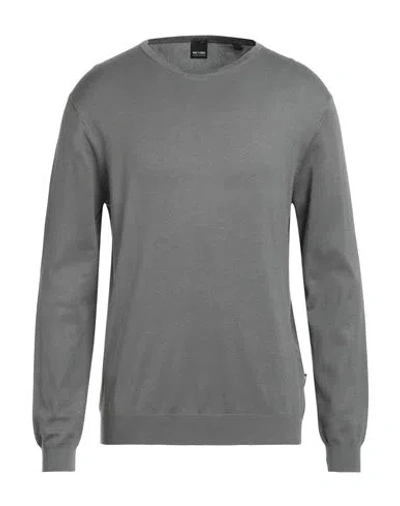 Only & Sons Man Sweater Lead Size Xxl Livaeco By Birla Cellulose, Polyester In Grey